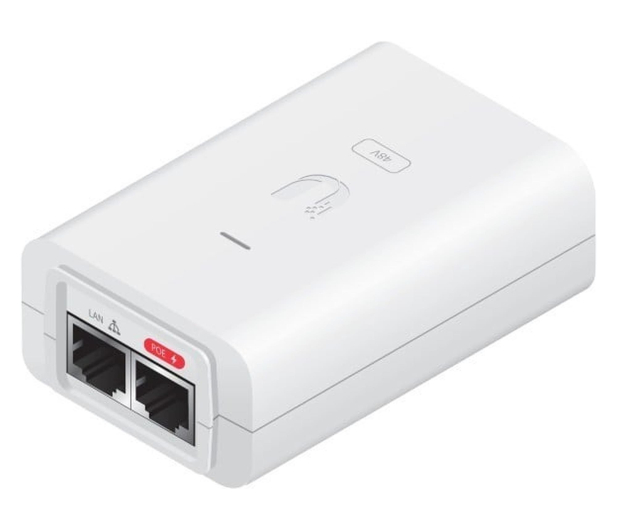 Ubiquiti POE-24-24W-WH Zasilacz PoE 24V 1A 24W - 1573626 - zdjęcie
